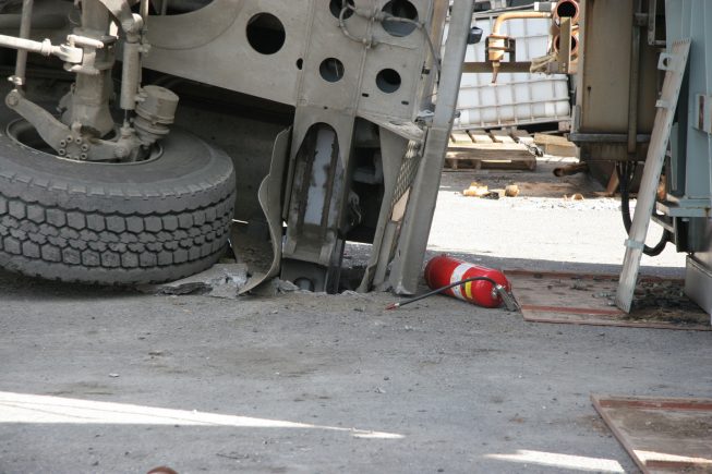 Crane Toppling Incident, 38 Bradmill Ave, Rutherford, NSW