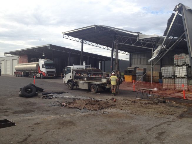 Crane Toppling Incident, 38 Bradmill Ave, Rutherford, NSW